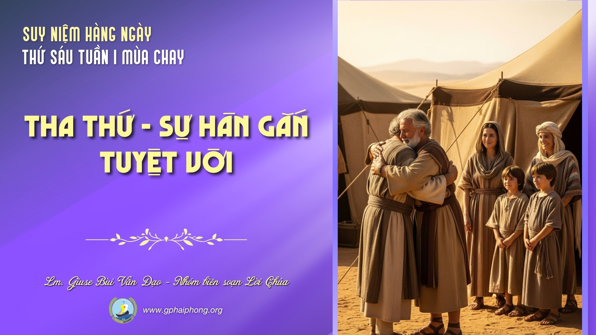 Suy niệm Lời Chúa hằng ngày | Thứ Sáu tuần I mùa Chay